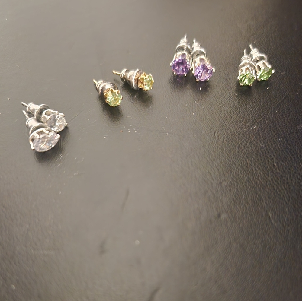 3 for 10$ 4 zirconia studs